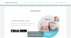 Desktop Screenshot of health-and-parenting.com